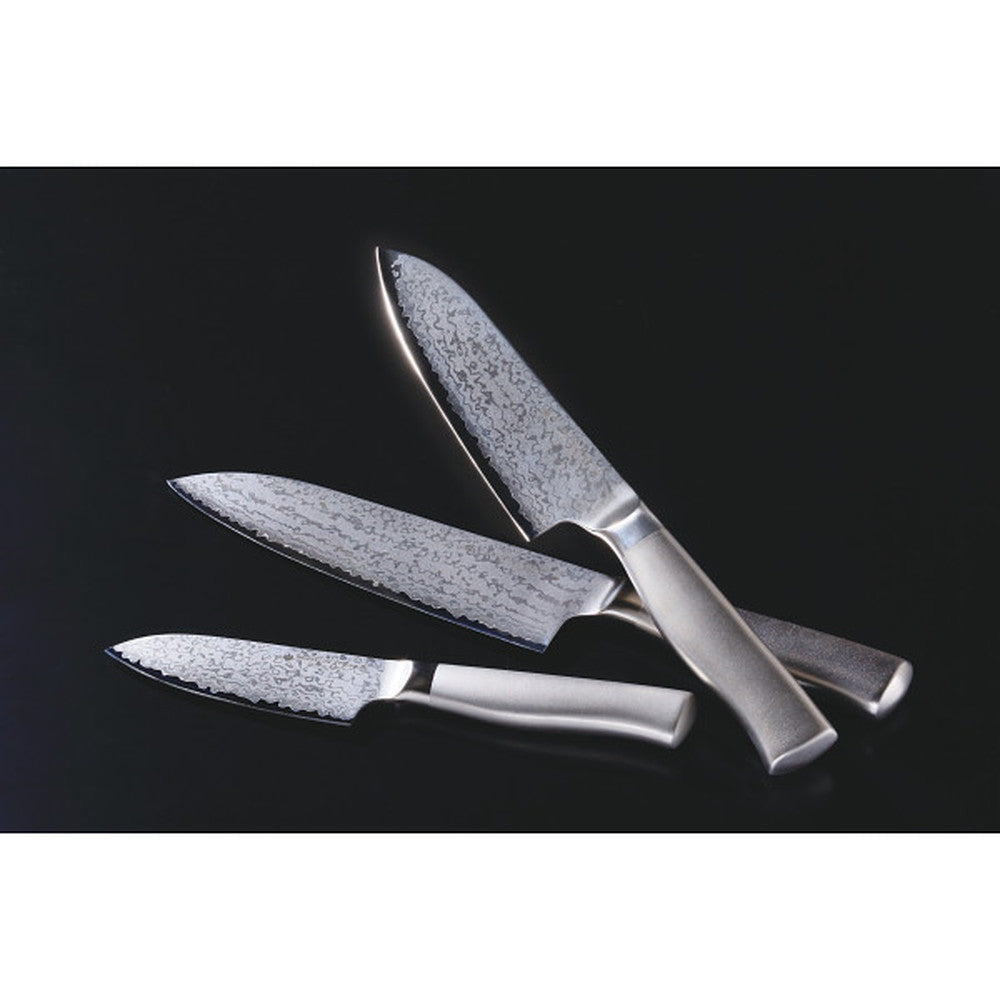 Yanagi Design Damascus Kitchen Knife