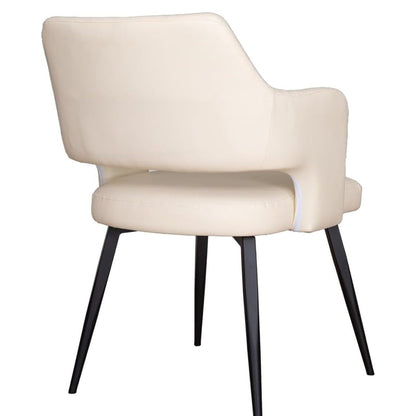 Olbia Dining Chair Fixed White Set of 2
