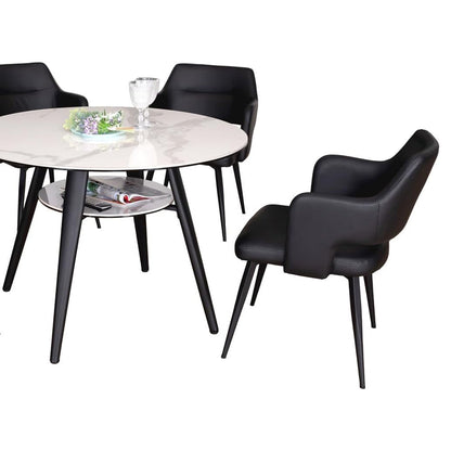 Olbia Dining Chair Fixed White Set of 2