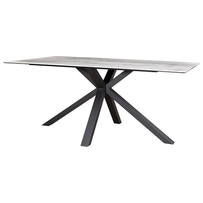 Brescia Dining Table White Quartz 165