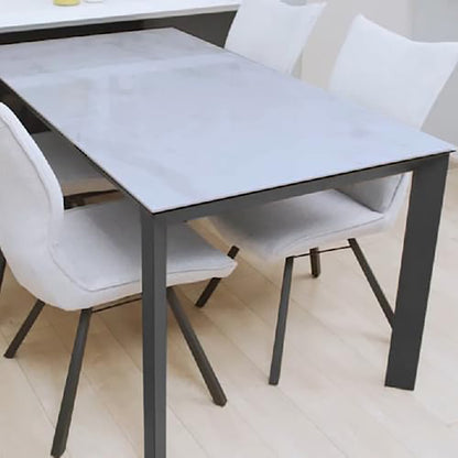 Granada Dining Table White Quartz 180
