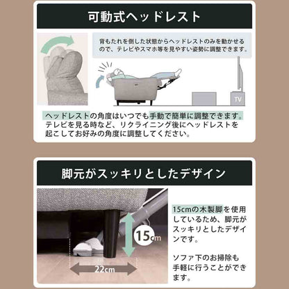 Motion Sofa Makarov 2.5P BR W165
