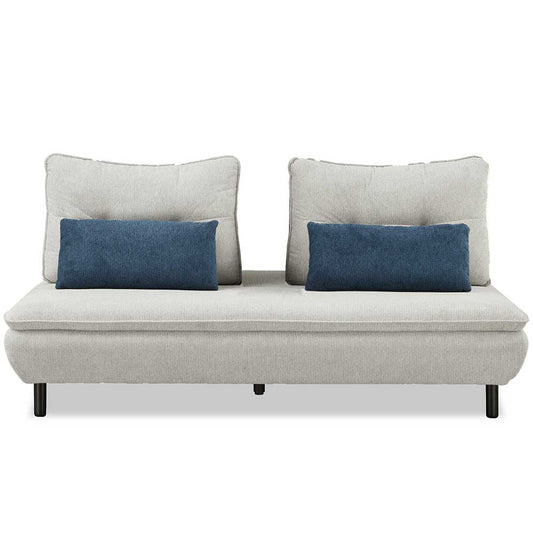 Isra Sofa 3P + Back x2 GY, GY/BL