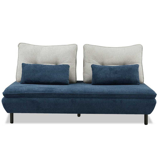 Isra Sofa 2.5P + Back x2 BL, GY/BL