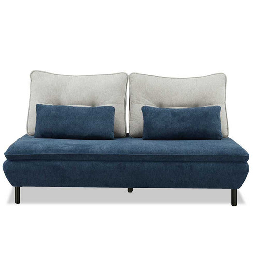 Isra Sofa 2P + Back x2 BL, GY/BL