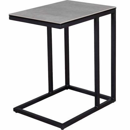 Granada Side Table Ceramic Ash Gray