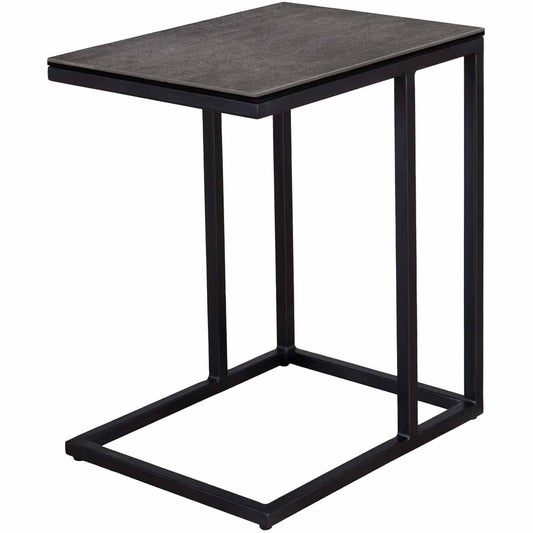 Granada Side Table Ceramic Storm Gray