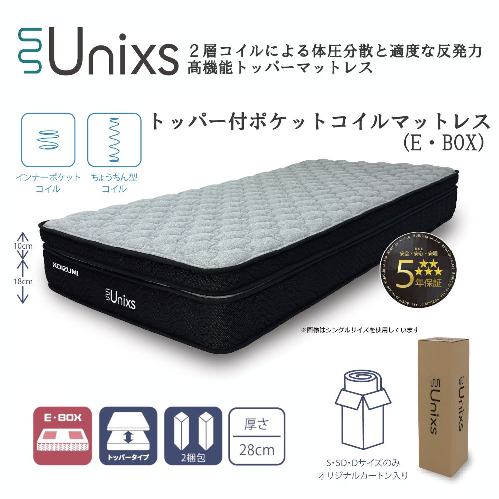 Unixs KAW-380 Double Mattress (Compressed)