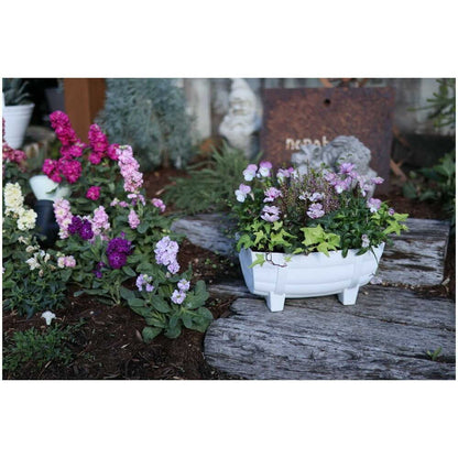 Appleware Barrel Planter 28 Type White
