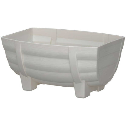 Appleware Barrel Planter 28 Type White
