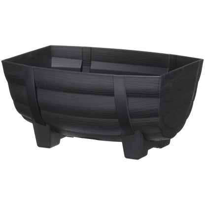 Appleware Barrel Planter 28 Type Black