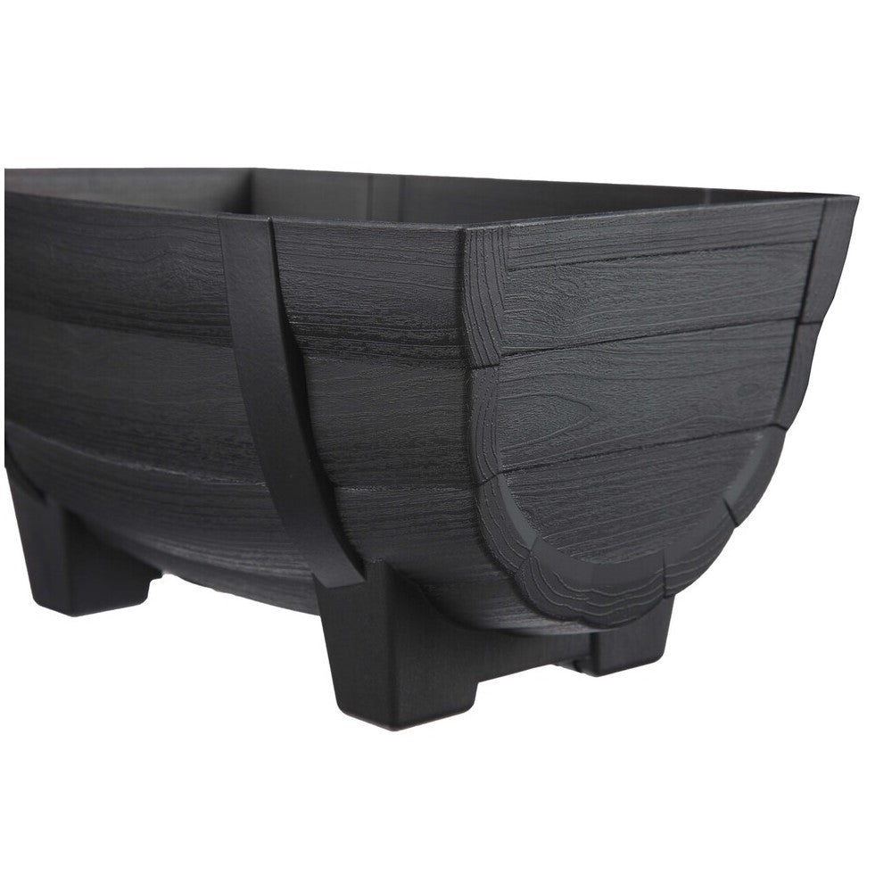 Appleware Barrel Planter 28 Type Black