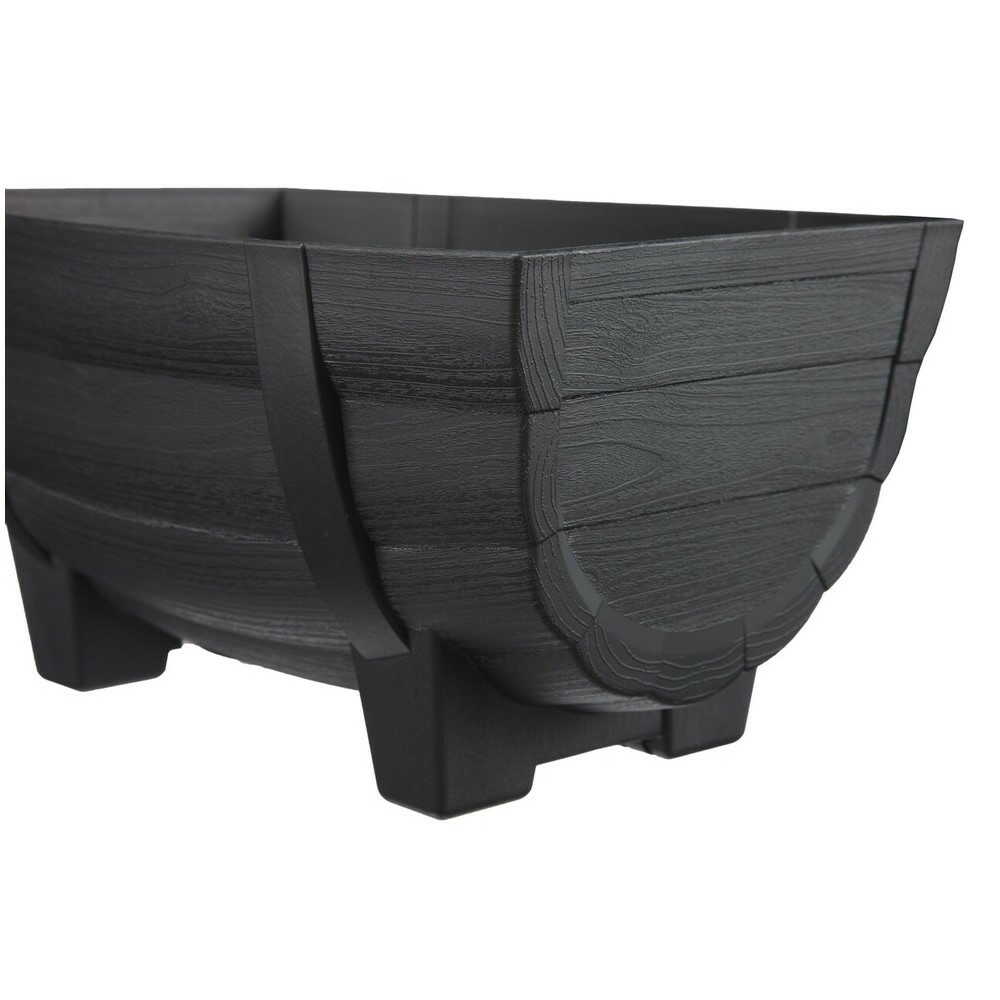 Appleware Barrel Planter 28 Type Black