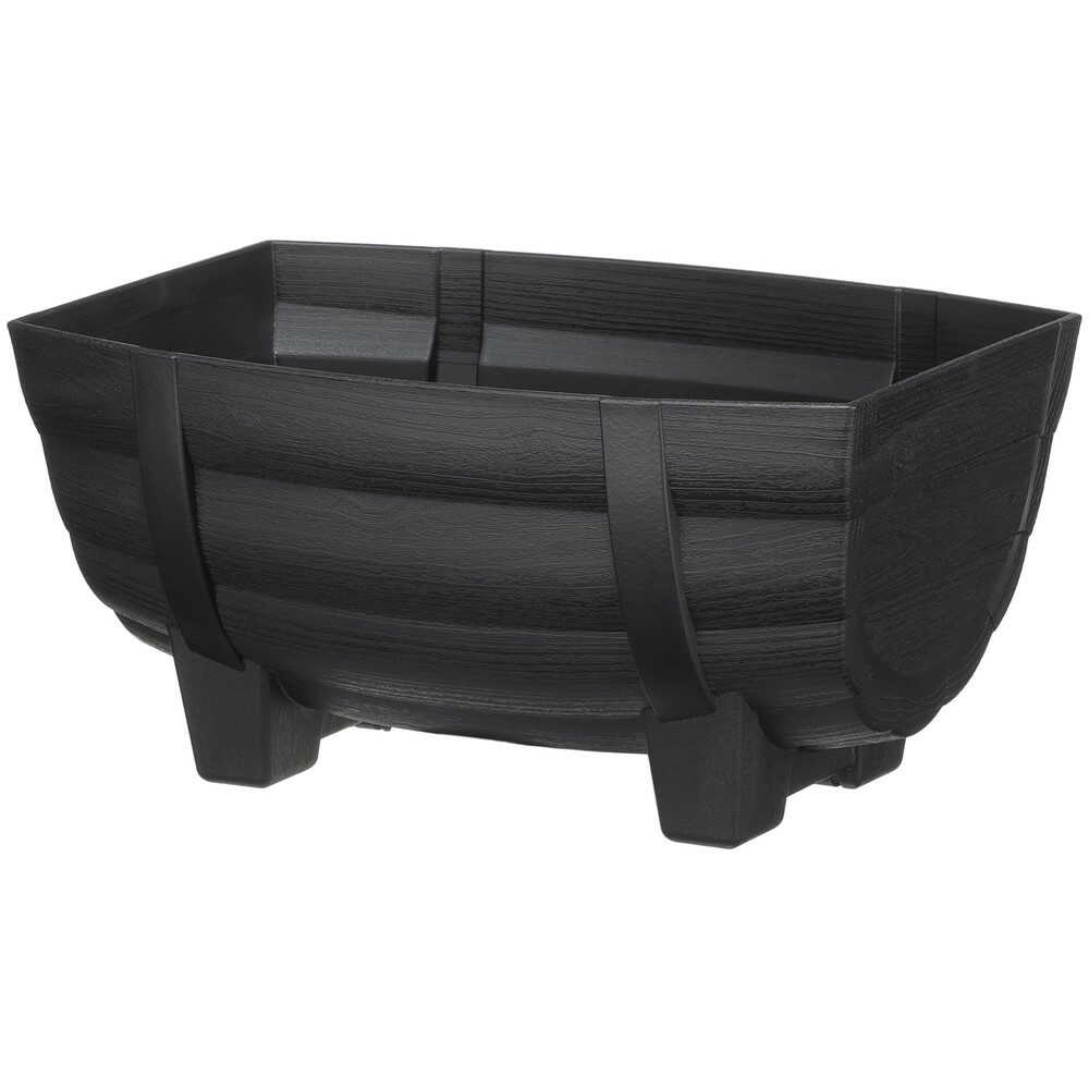 Appleware Barrel Planter 28 Type Black