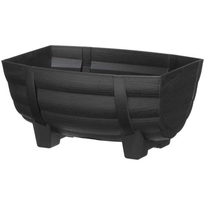 Appleware Barrel Planter 28 Type Black