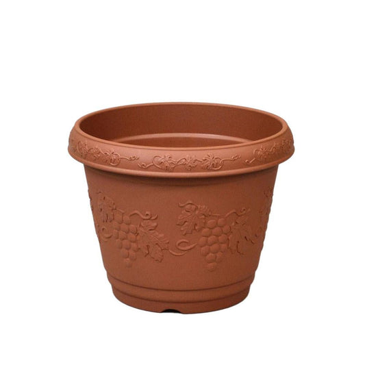 Appleware Crest Planter Brown