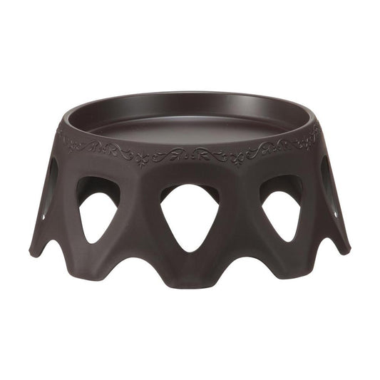 Appleware Stand with Saucer Dark Brown