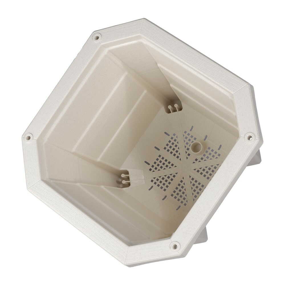 Appleware Flower and Vegetable Planter 300 Type White