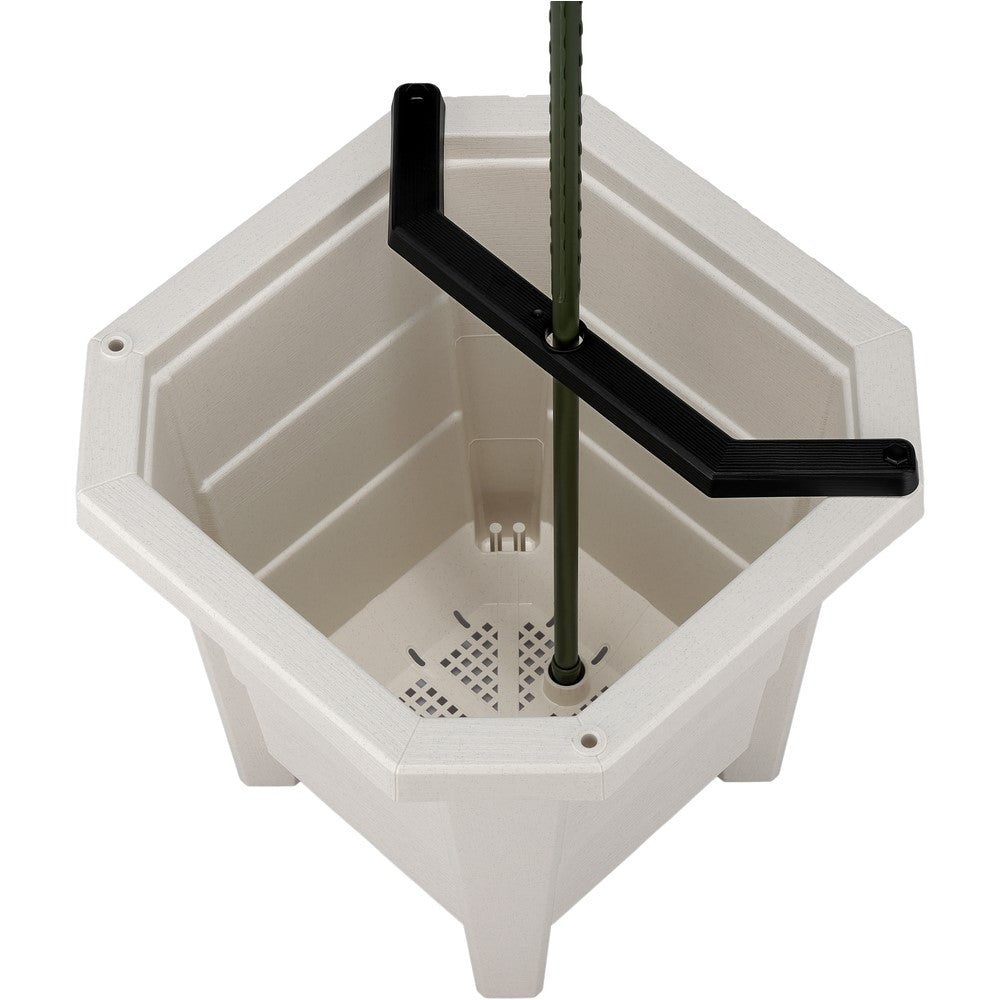 Appleware Flower and Vegetable Planter 300 Type White