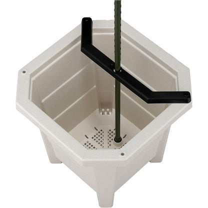 Appleware Flower and Vegetable Planter 300 Type White