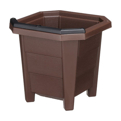 Appleware Flower and Vegetable Planter 300 Type Brown