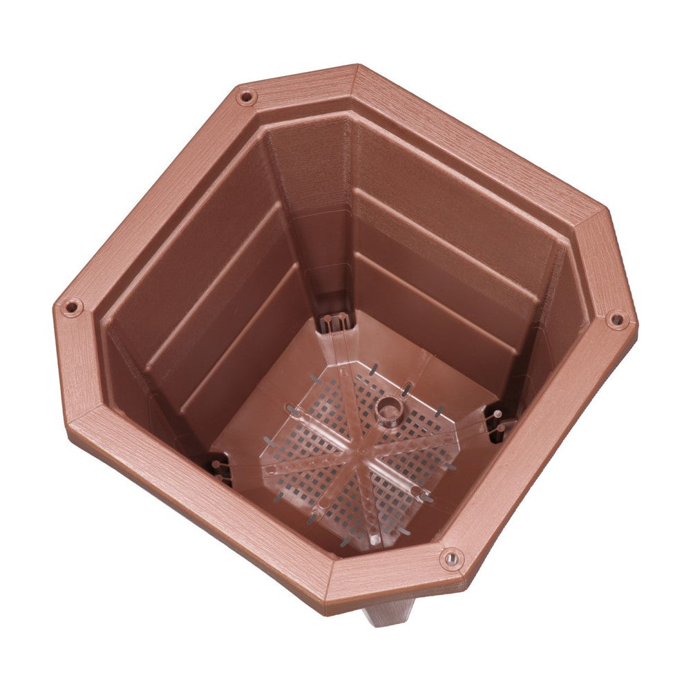 Appleware Flower and Vegetable Planter 300 Type Brown