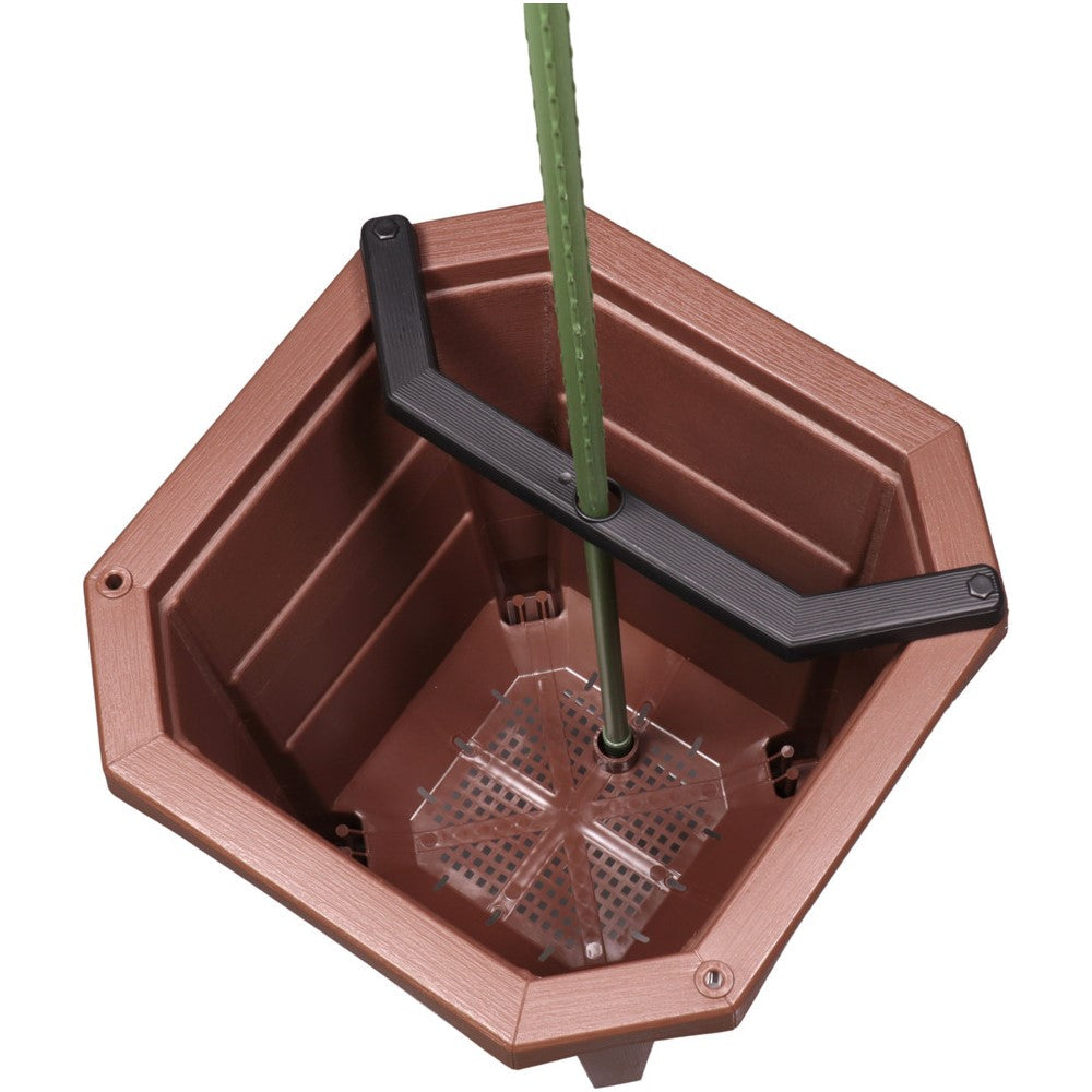 Appleware Flower and Vegetable Planter 300 Type Brown