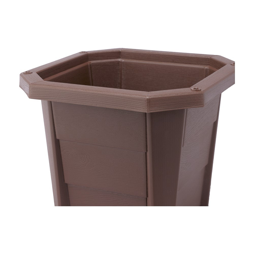 Appleware Flower and Vegetable Planter 300 Type Brown