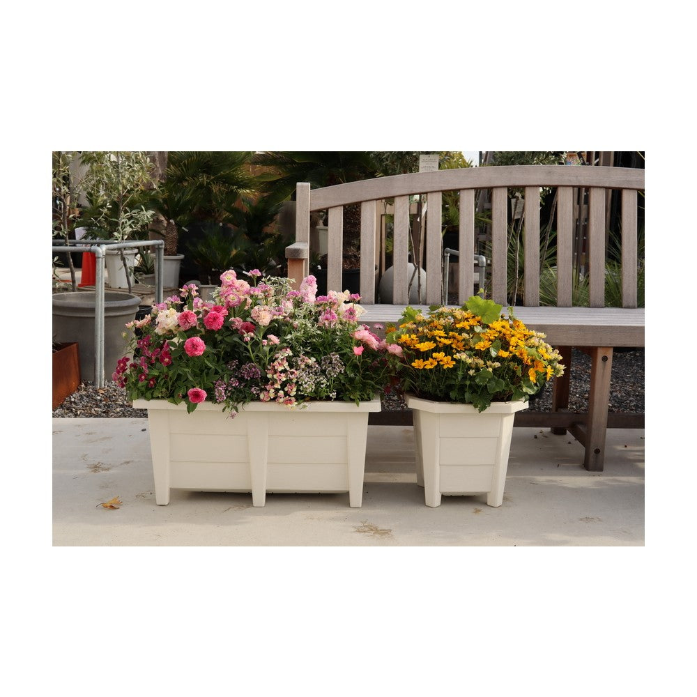 Appleware Flower and Vegetable Planter 600 Type White