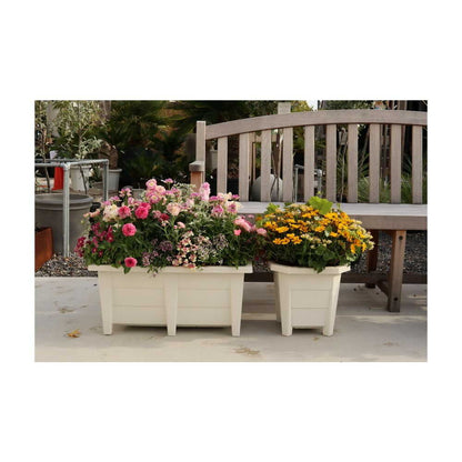 Appleware Flower and Vegetable Planter 600 Type White