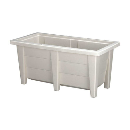 Appleware Flower and Vegetable Planter 600 Type White