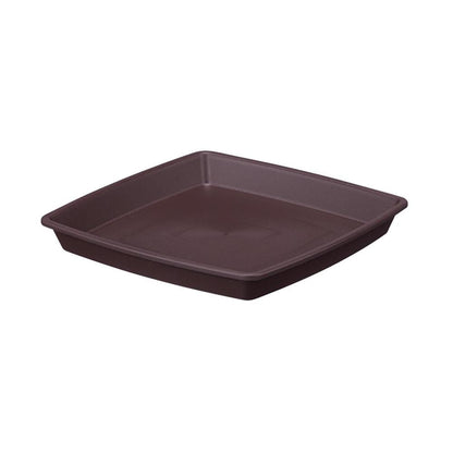 Appleware Craft Square Plate Dark Brown