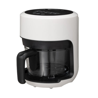 CCP Glass Non-Fry Oven Healthy Compact Easy to Clean 10 Recipes Included Ivory BE-AF95-VY