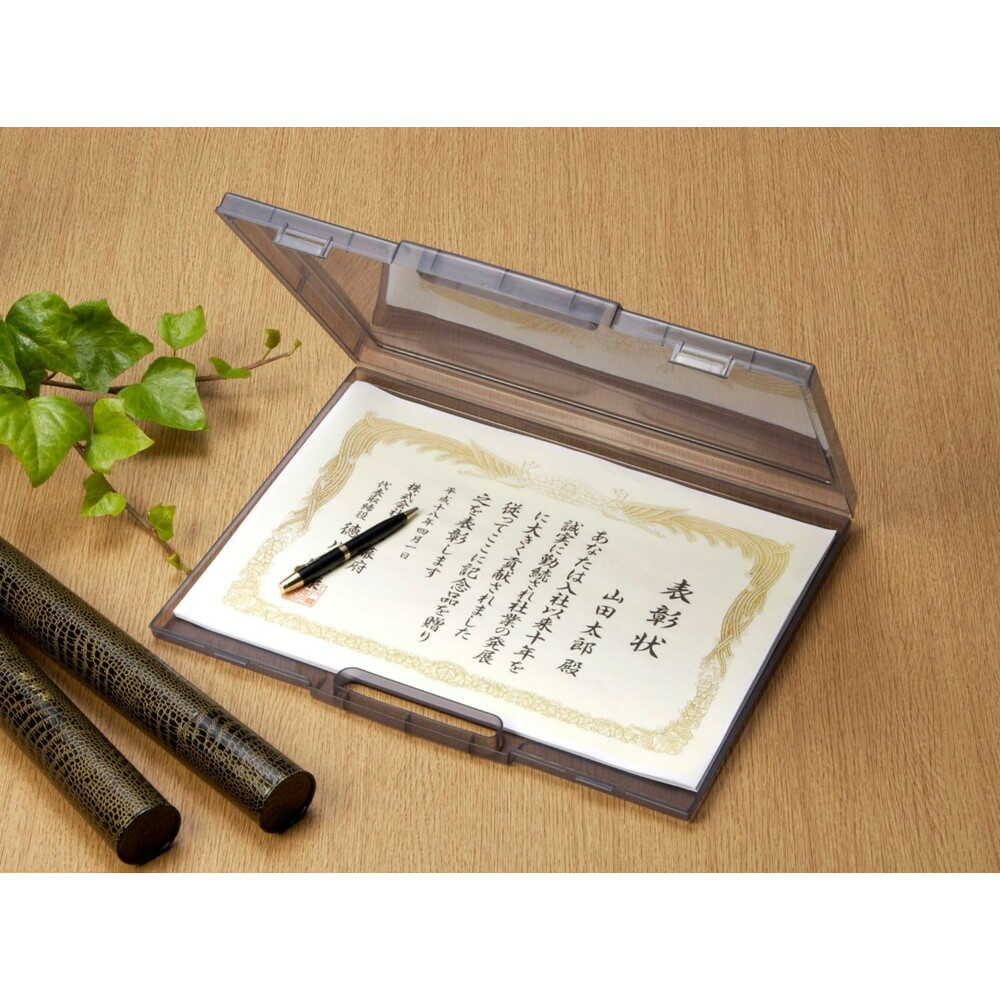 Izumi Kasei A3 Active File Case Smoke
