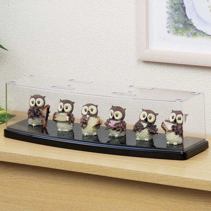 Izumi Kasei Round Display Case Wide Flat