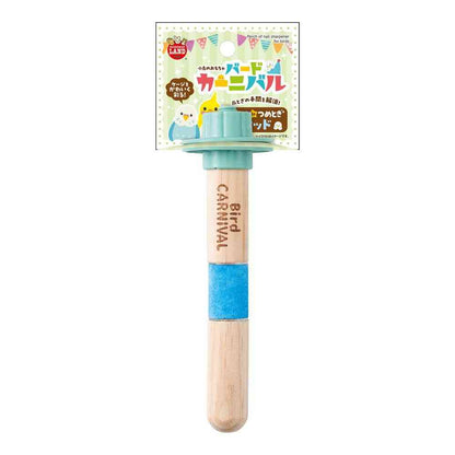 Marukan Bird Carnival Perch for Clawing - Wood 1 Piece