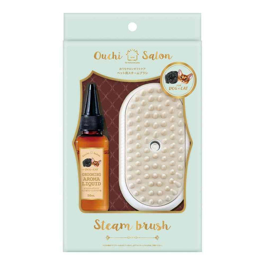 Marukan Home Salon Gift Care Pet Steam Brush 1 Piece