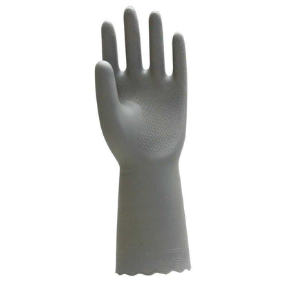 Kawanishi Soft Vinyl Gloves Thin Gray M 1 Pair