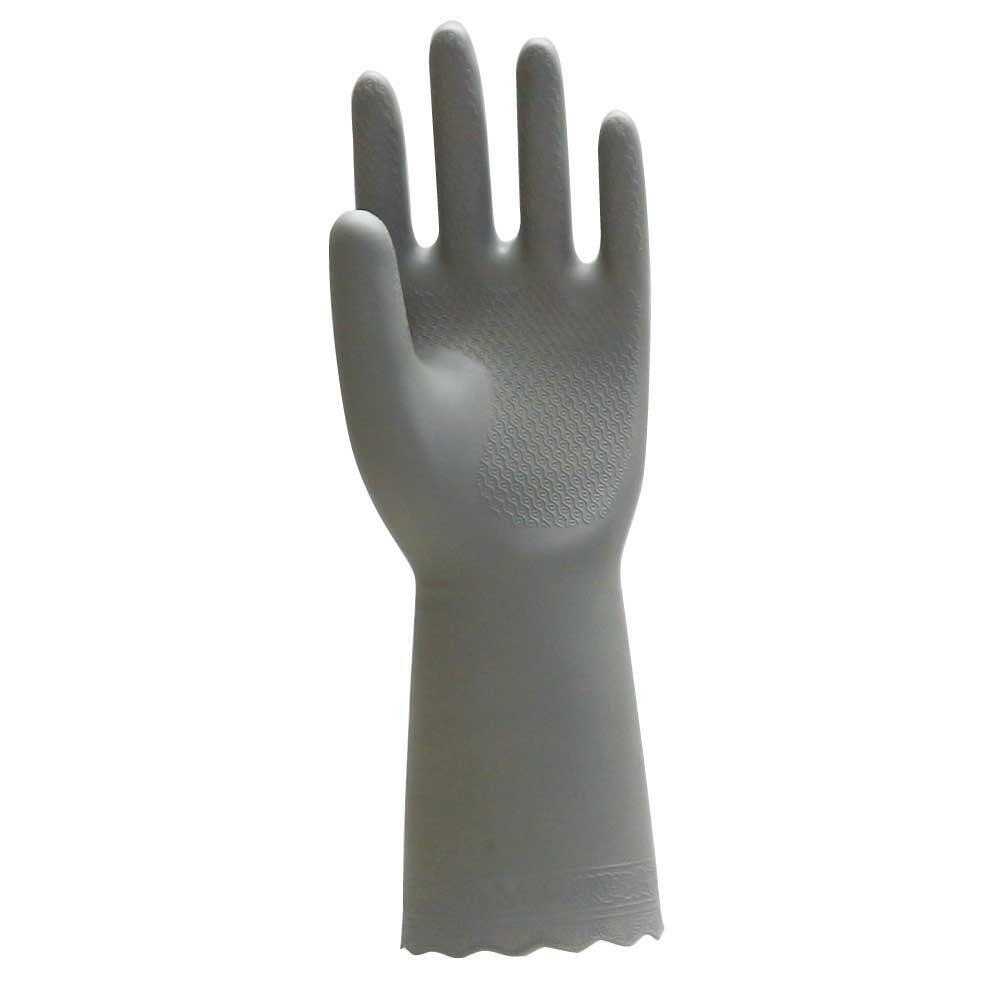 Kawanishi Industrial Soft Vinyl Gloves Thin Gray L 1 Pair