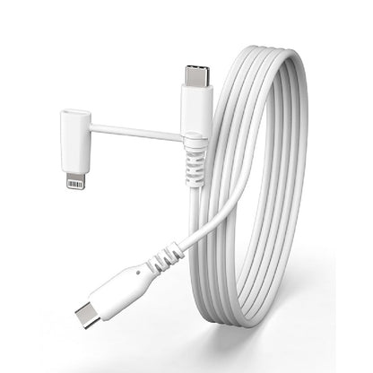 Kashimura LN Conversion Connector C-C Cable 1.2m WH AJ676