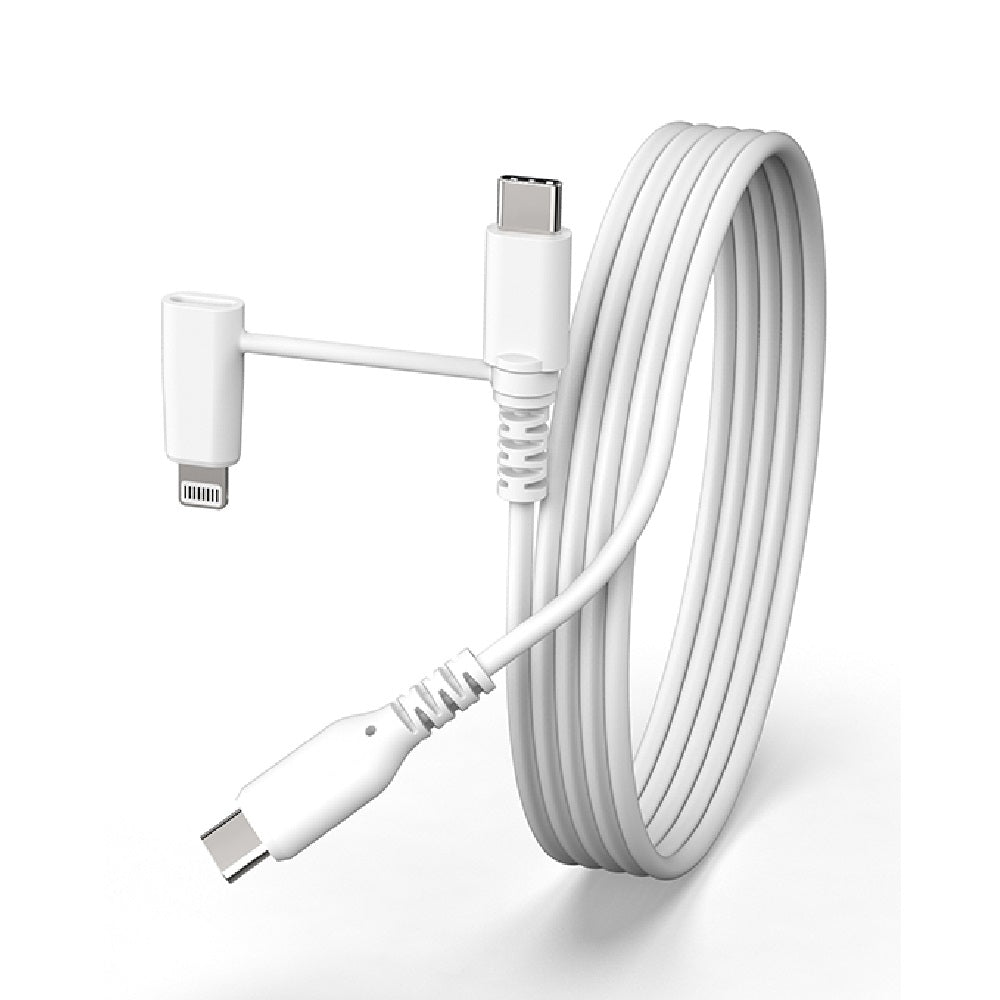 Kashimura LN Conversion Connector C-C Cable 1.2m WH AJ676