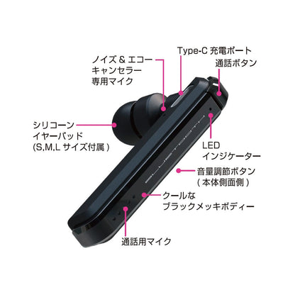 Kashimura Bluetooth Earphones with Dual Microphones BL119