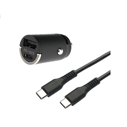 Kashimura DC-PD20W 2-Port QC3 Auto Detection C-C Cable DC042