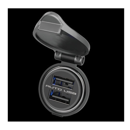 Kashimura DC24W USB 2-Port Auto Detection Compact DC047