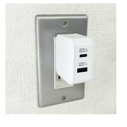Kashimura AC USB A+C PD30W Auto-Identifying Reversible AC-048 (1 piece)