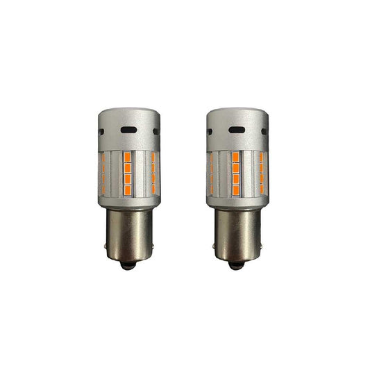 Kashimura LED Turn Signal Bulb S25 Pin Angle 150° NB038 (2-Pack)