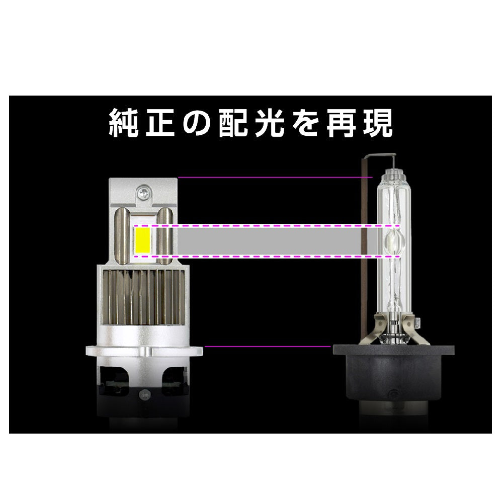 Kashimura HID LED Head Bulb D2S/R 6500K NB207 (Set of 2)