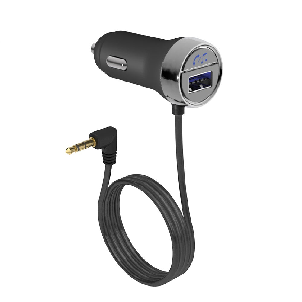 カシムラ AUX／Bluetooth USB1ポート 3A KD244