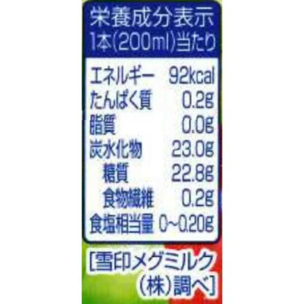 Snow Brand Megmilk Dole Muscat Mix 200ml