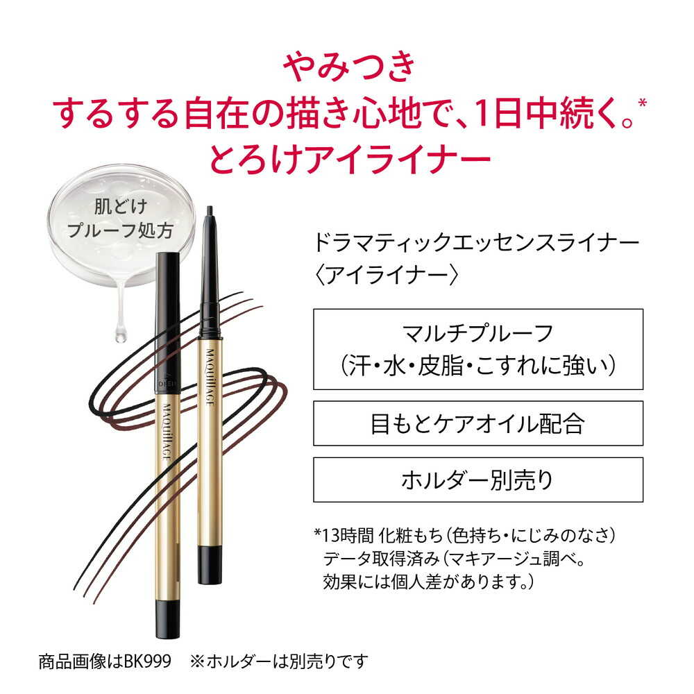 Shiseido Maquillage Dramatic Essence Liner BR662 Natural Brown Cartridge 0.1g